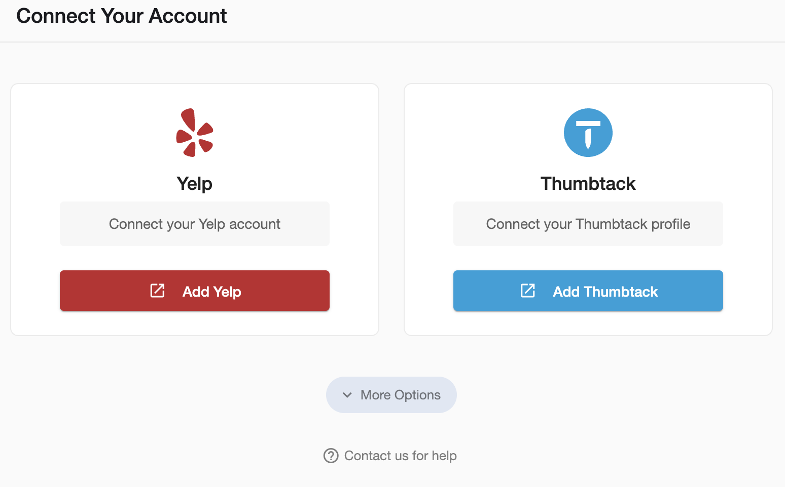 Connect Your Account
