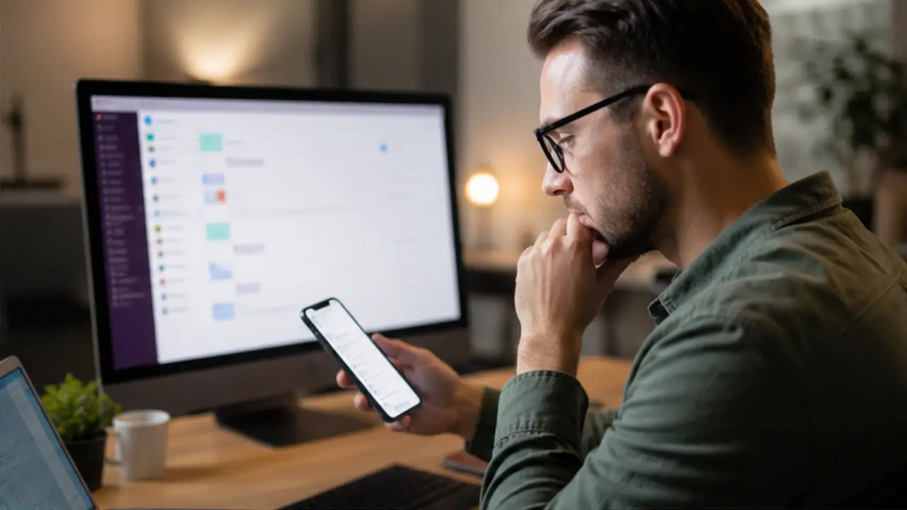 Connect Facebook Lead Ads to Slack Without Zapier. service-business team coordinating lead sources and connected tools.