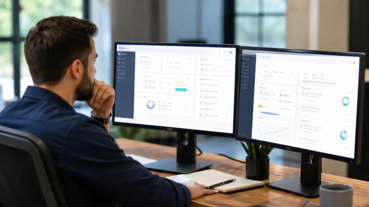 GoHighLevel "Company ID" vs "Location ID": The Difference Explained (With Examples). service-business professional handling a new customer lead.