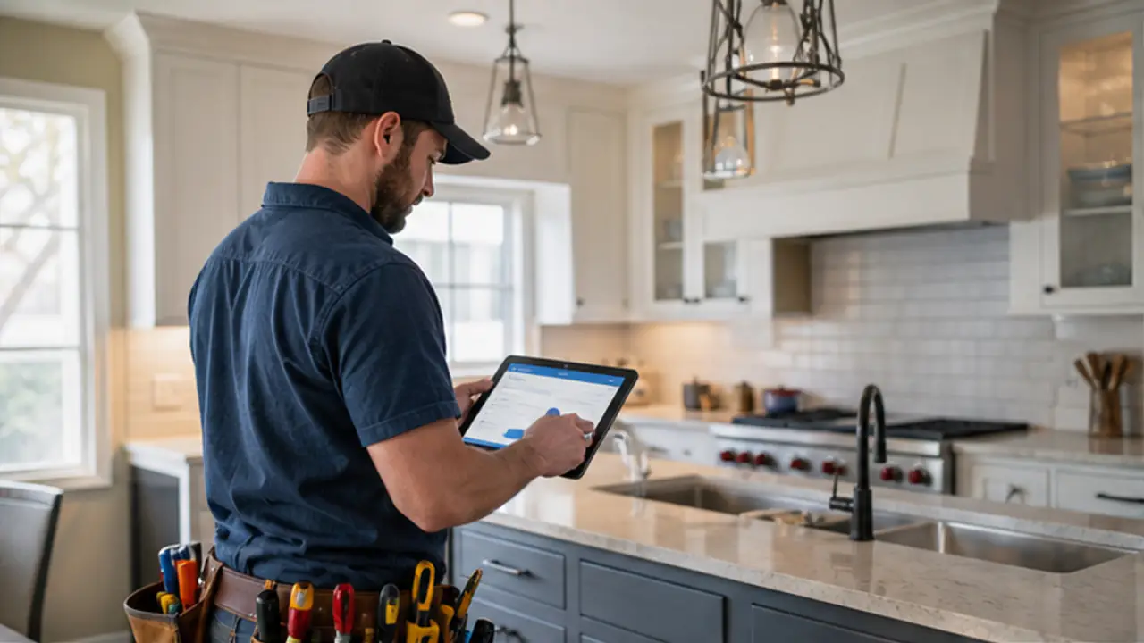How to Improve Your Thumbtack Win Rate With Faster Lead Response. business owner reviewing lead performance and conversion results.